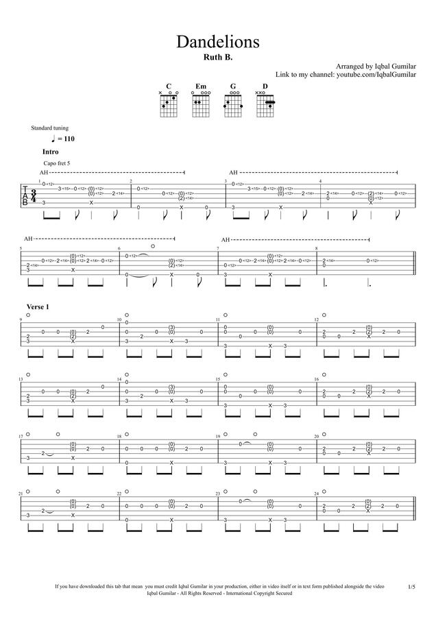 Iqbal Gumilar > Ruth B. Dandelions by Iqbal Gumilar