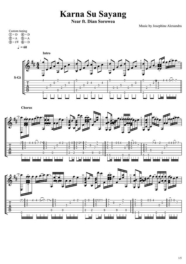 Josephine Alexandra > (Near ft. Dian Sorowea) Karna Su Sayang