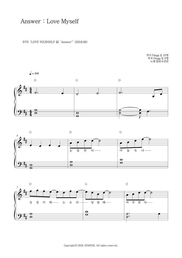 Bts Piano Sheet Music Easy Music Sheet Collection