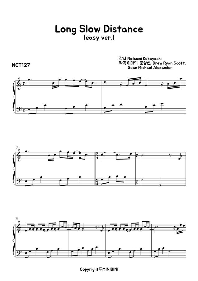 Minibini Nct 127 Long Slow Distance Easy Version